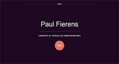 Desktop Screenshot of paul-fierens.be